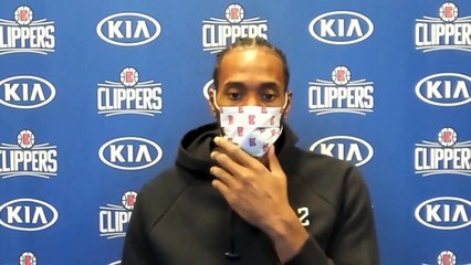 下载视频: Kawhi Leonard Talks LA Clippers' Hot Start From Deep