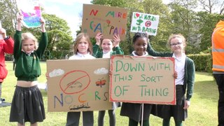 Tonbridge parents and pupils protesting expansion of Upper Bridge Fields car park