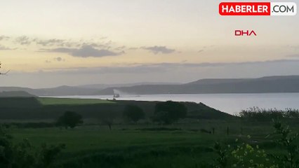 Çanakkale Boğazı'nda kuru yük gemisinde yangın