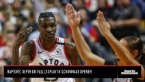 Raptors show off depth against Houston Rockets