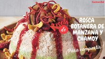 Rosca botanera de manzana y chamoy