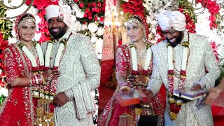 Arti Singh Dipak Chauhan After Wedding First Public Appearance, Sweet Distribution To Media |Boldsky