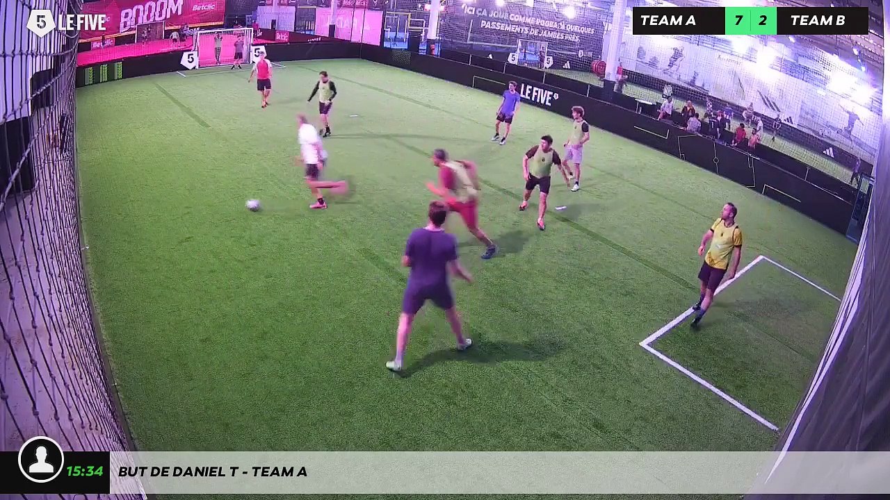But de Daniel T - Team A