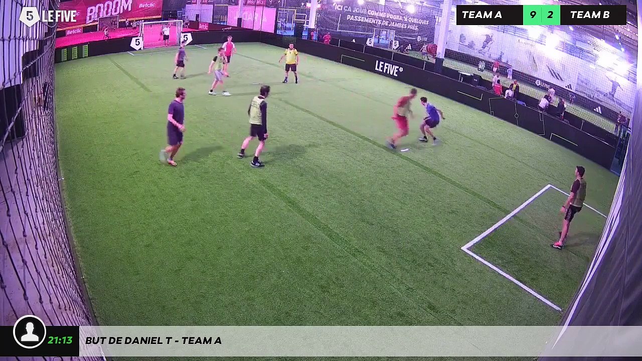 But de Daniel T - Team A