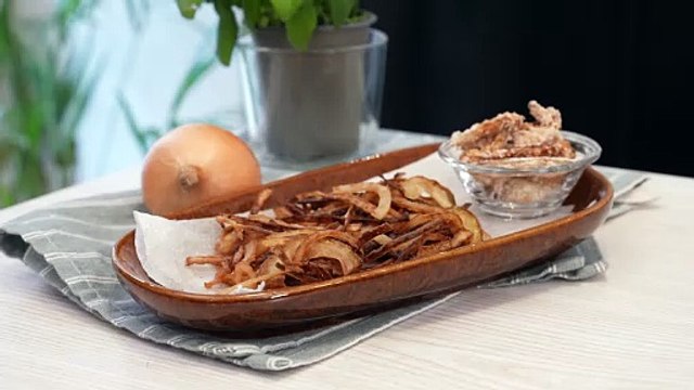 faire des oignons frits