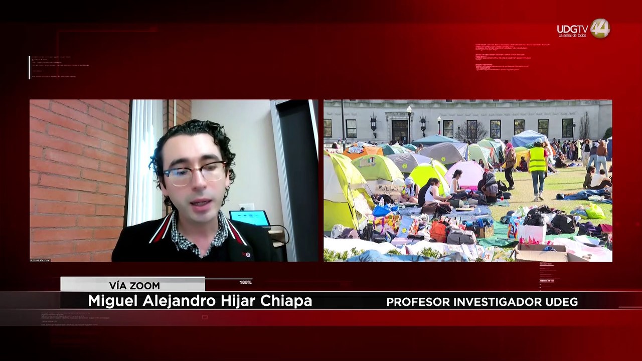 La polarización social en Estados Unidos por el conflicto en Gaza: Miguel Hijar Chiapa