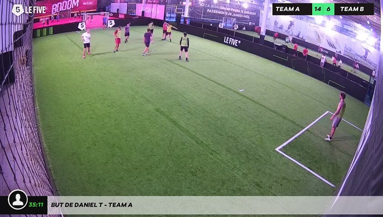 But de Daniel T - Team A