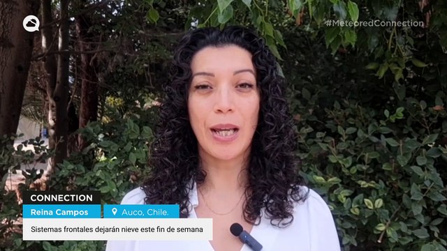 Sistemas frontales dejarán nieve este fin de semana