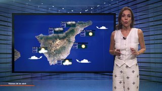 La previsión del tiempo en Canarias para el 26 de abril de 2024, en Atlántico Televisión.