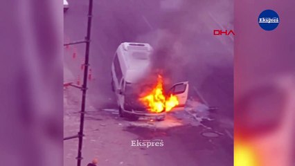 DİYARBAKIR’DA KORKU DOLU ANLAR; CAYIR CAYIR YANDI