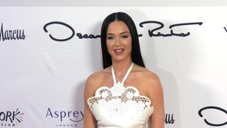Katy Perry attends the 35th Annual Colleagues Spring Luncheon red carpet