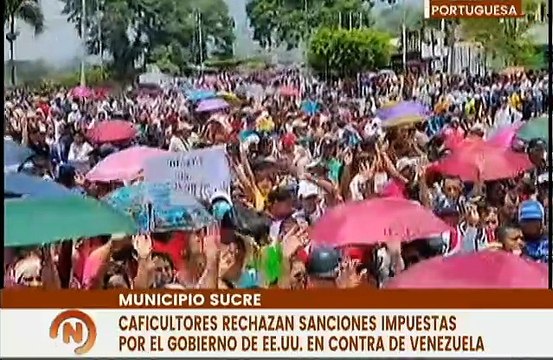 Caficultores del edo. Portuguesa rechazan las medidas coercitivas impuestas por EE.UU.