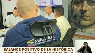 Miranda | Gobernador Héctor Rodríguez realiza balance de la 