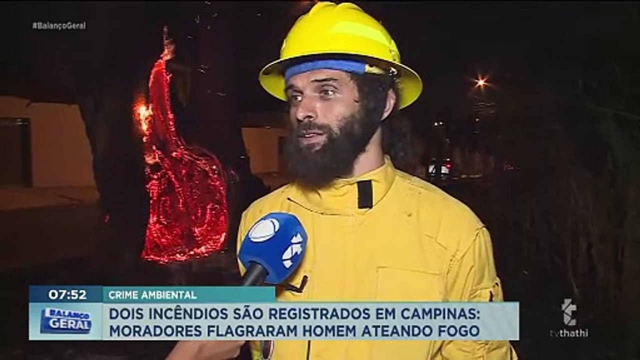 Fogo no Instituto Biológico em Campinas destrói parte de área de preservação