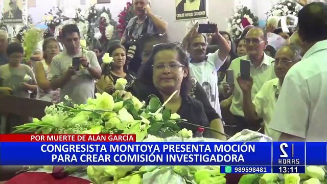 Norma Yarrow en contra de crear comisión para investigar la muerte de Alan García