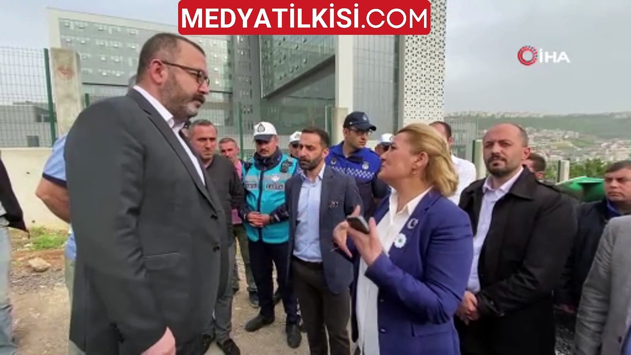 İzmit'te ilginç olay kendini yere attı