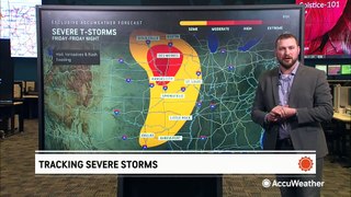 Forecasters expect a severe weather outbreak from the Plains into the Midwest this weekend