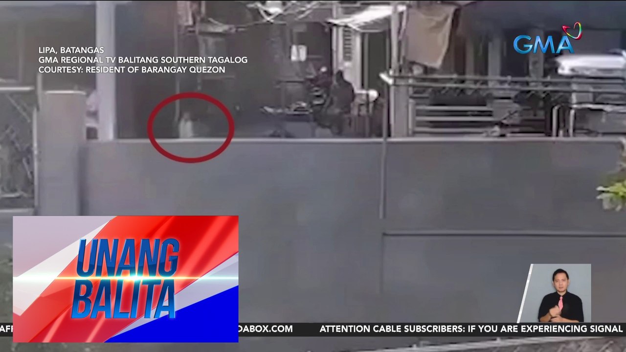 Lolo, patay matapos mabundol ng motorsiklo habang sinasagip ang apo | UB
