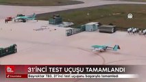 Bayraktar TB3, 31’inci test uçuşunu başarıyla tamamladı