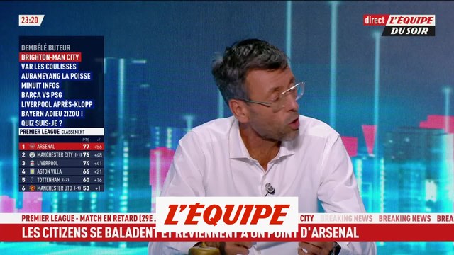 Manchester City en balade à Brighton en Premier League - Foot - ANG