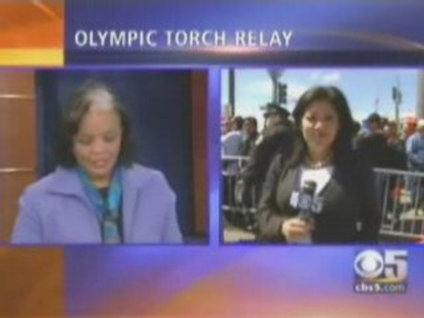 USA News passage de la flamme Olympique