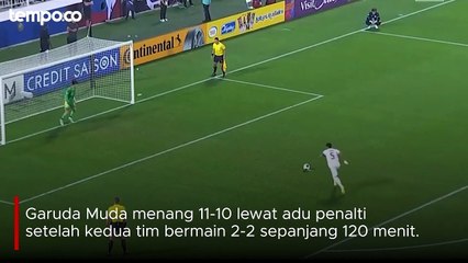 Tepisan Ernando Ari saat Adu Penalti Buat Korsel Gagal Masuk Olimpiade untuk Pertama Kalinya
