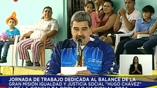 Pdte. Maduro: Se decidieron 4.500 proyectos, los recursos tienen que llegar de inmediato a las comunidades