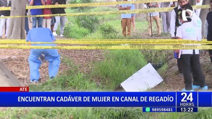 Ate: hallan cuerpo de mujer al interior de una caja