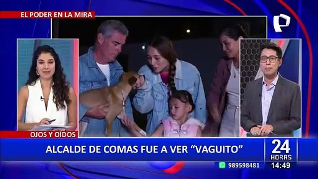 Alcalde de Comas fascinado con película vaguito