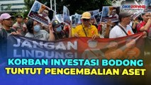 Korban Investasi Bodong Gelar Aksi di Mabes Polri Tuntut Pengembalian Aset