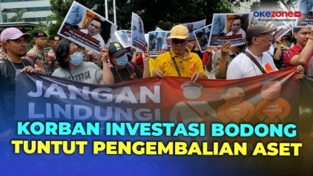 Korban Investasi Bodong Gelar Aksi di Mabes Polri Tuntut Pengembalian Aset