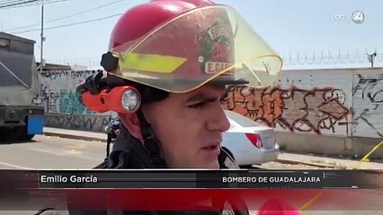 Incendio en las casas improvisadas de la avenida Inglaterra deja una persona intoxicada