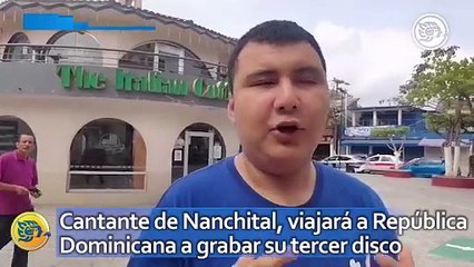 Cantante de Nanchital, viajará a República Dominicana a grabar su tercer disco