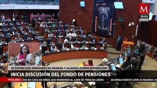El Senado de la República inicia discusión para aprobar la reforma al fondo de pensiones