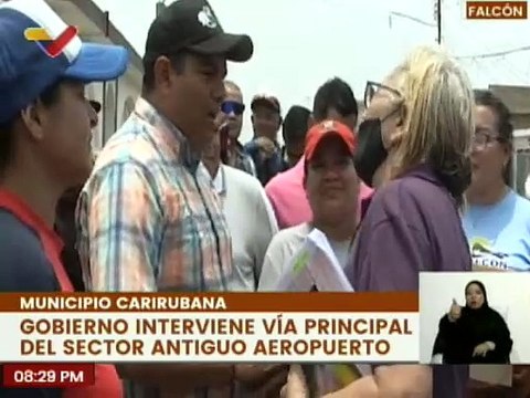 Falcón | 1X10 del Buen Gobierno realiza mejoras asfálticas en las vialidades del mcpio. Carirubana