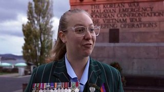 Tasmanians reflect on the shadow of war in honour of Anzacs