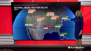 Stormy weather likely to cause serious travel delays this Friday