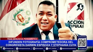 Darwin Espinoza: revelan fotografía comprometedora del congresista con Stephania Cuya