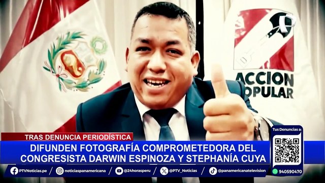 Darwin Espinoza: revelan fotografía comprometedora del congresista con Stephania Cuya