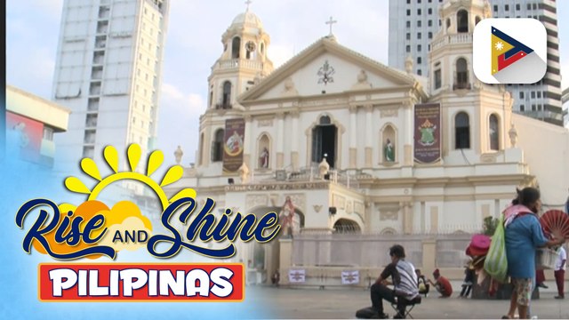 Ilang deboto ng Itim na Nazareno, maagang nagtungo sa Quiapo Church ngayong araw