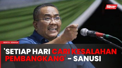 Download Video: PRK KKB: Sanusi dakwa kerajaan tidak fokus masalah negara