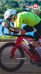 #Deportes | El boliviano Bernardo Straube se alza con el segundo lugar en el Challenge Brasilia Triatlon