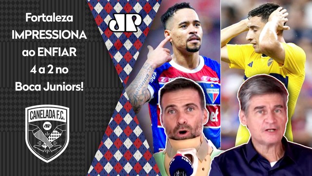 OLHA ISSO! O Fortaleza DEU UMA PORRADA no Boca Juniors! ENFIOU 4 e, HOJE, é o MAIOR DO NORDESTE!