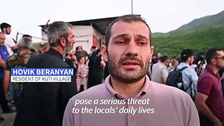Armenians protest over land transfers to Azerbaijan