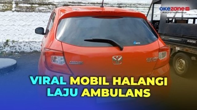 Viral Mobil Halangi Laju Ambulans PMI yang Antar Pasien di Salatiga