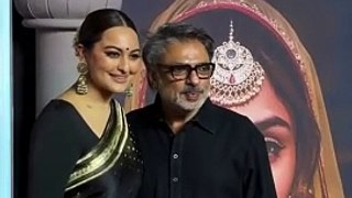 Sonakshi Sinha at the premiere of movie Heeramandi