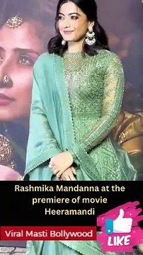 Rashmika Mandanna, Ali Bhatt & Mrunal Thakur at Screening of Heeramandi Viral Masti Bollywood
