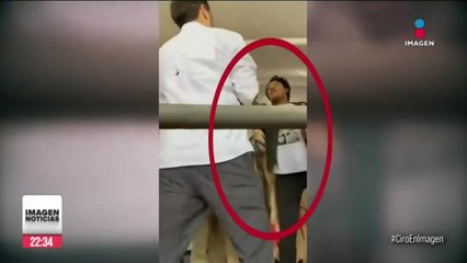 Joven agrede a Jorge Álvarez Máynez en la UAM Xochimilco