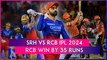 SRH vs RCB IPL 2024 Stat Highlights: Royal Challengers Bengaluru Register Second Win Of Season
