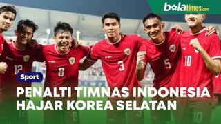 Highlight Drama Adu Penalti Timnas Indonesia Hajar Korea Selatan Hingga Lolos Semifinal Piala Asia U-23